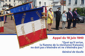 18 juin : cérémonie commémorative de l'Appel du général de Gaulle