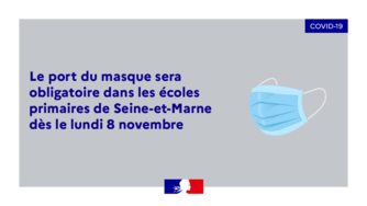 Protocole sanitaire dans les établissements scolaires : la Seine-et-Marne passe en niveau 2