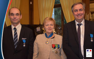 Remise de l’Ordre National du Mérite à deux agents de l’État