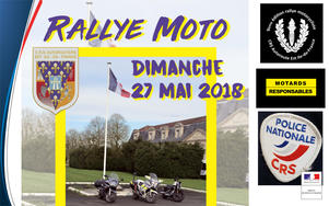 Rallye moto sécurité routière 27 mai 2018